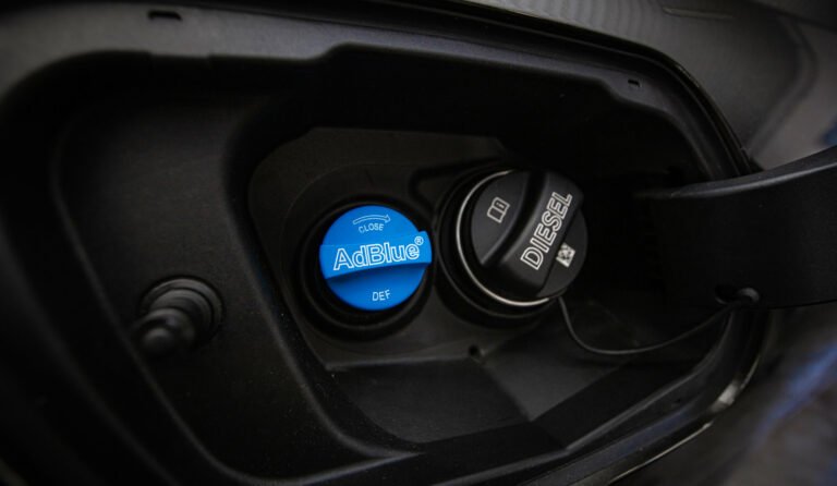 AdBlue System for a diesel car