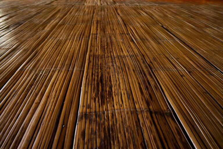 treated bamboo floor
